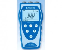 Hordozható pH/mV/C/oxi mérő SX 825