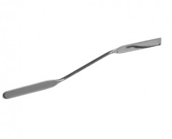 Dupla-spatula, hajlított, kerek nyéllel 210 mm