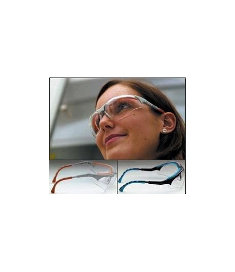 Védőszemüveg DIN EN166 menta színű keret