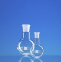 Gömblombik NS csiszolattal, Boro 3.3 üvegből